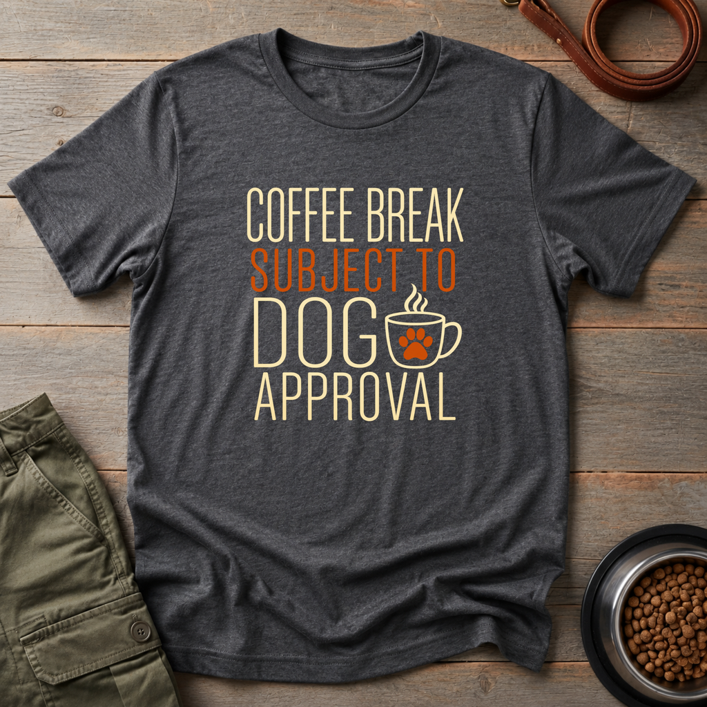 Coffee Dog Approval Tee