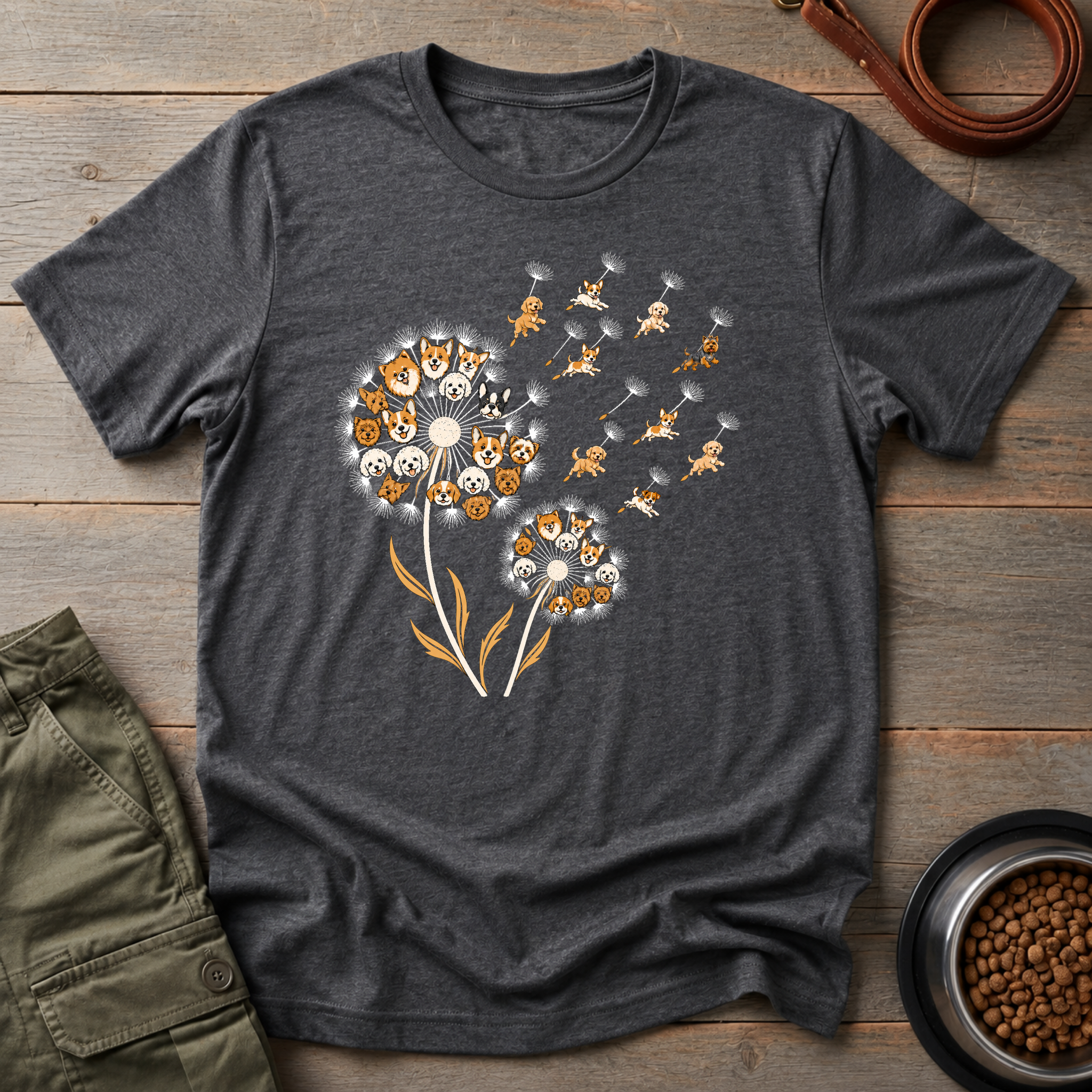Dog Dandelion Tee