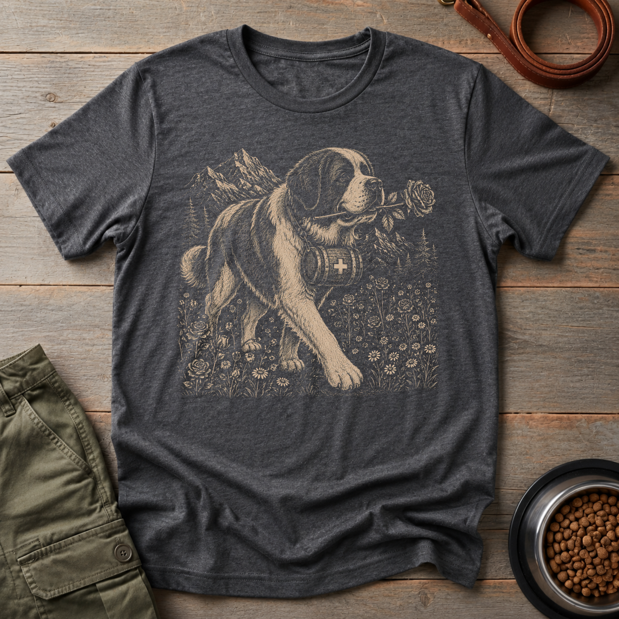 Saint Bernard the Florist Tee
