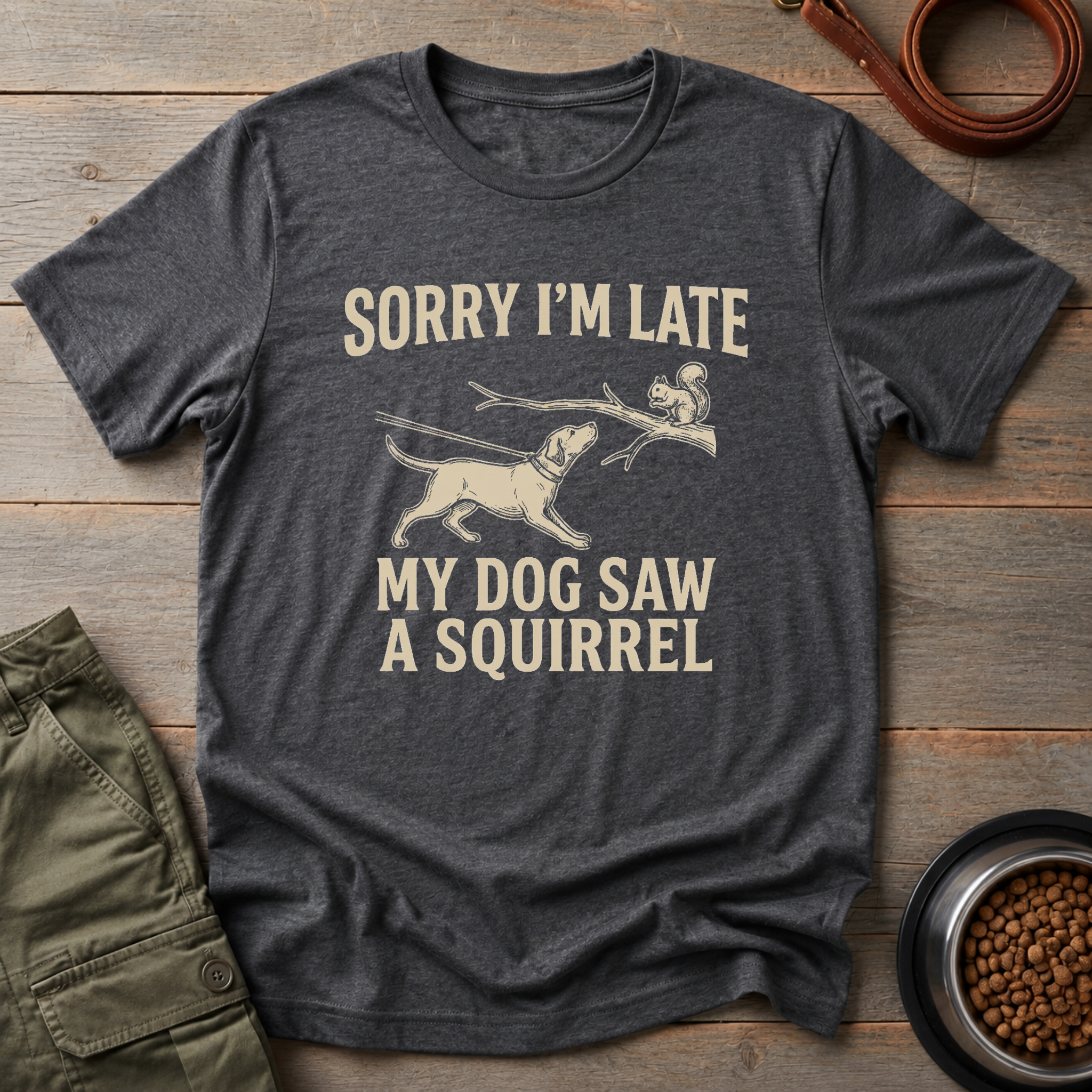 My Dog Saw A Squirrel Tee