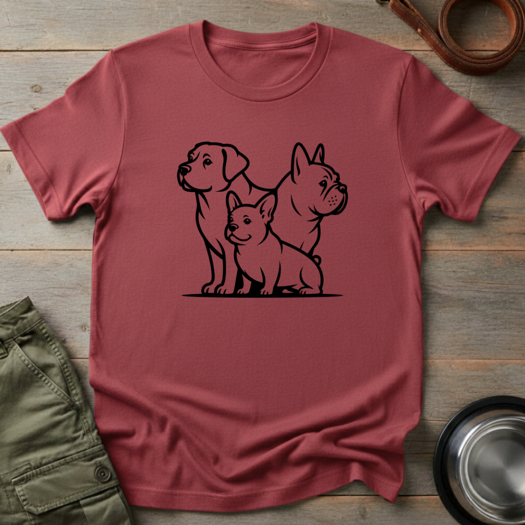 Dog Breed Collage Tee