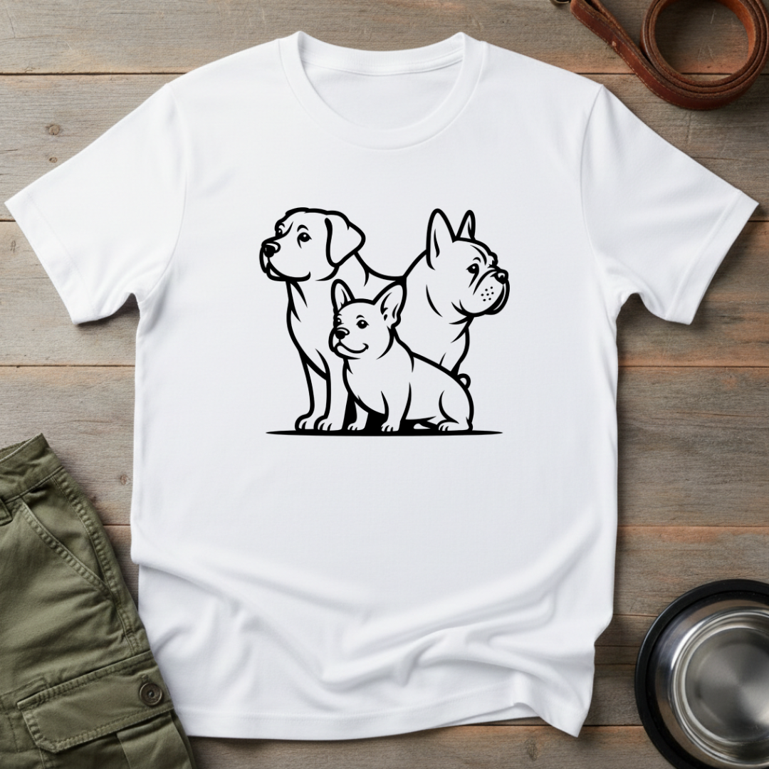 Dog Breed Collage Tee