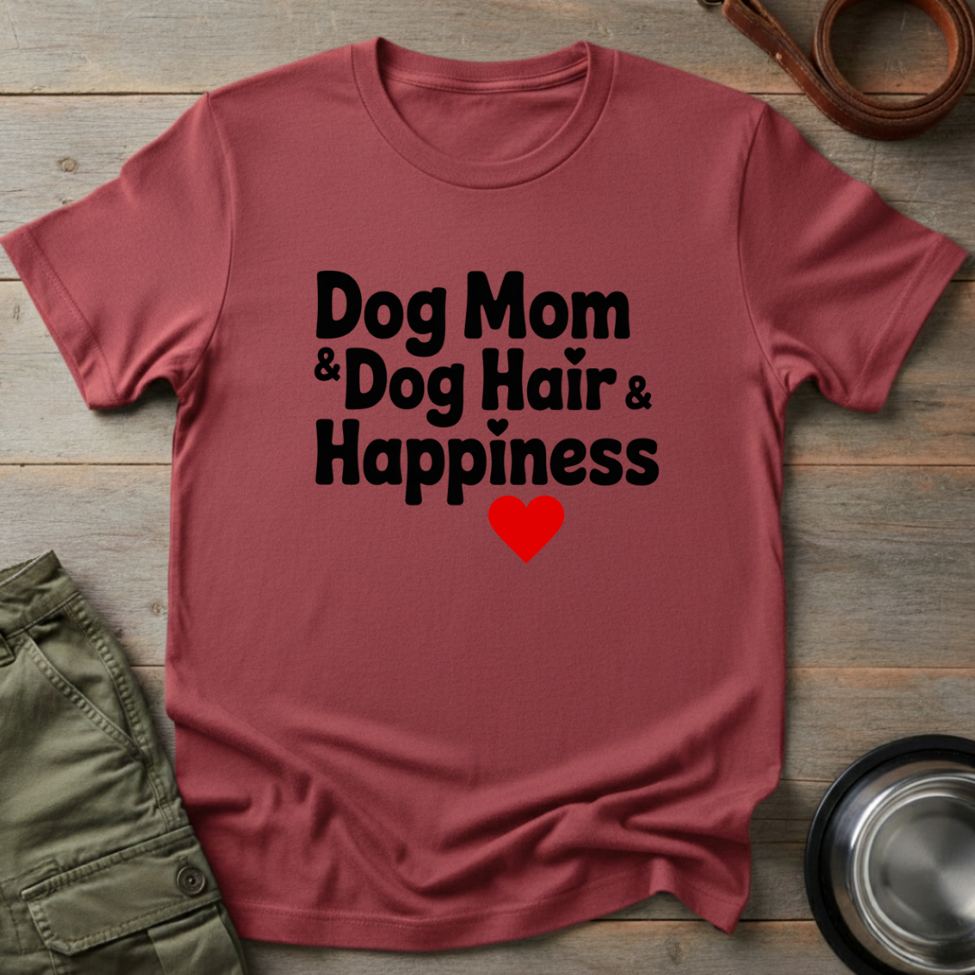 Dog Mom Happiness Tee