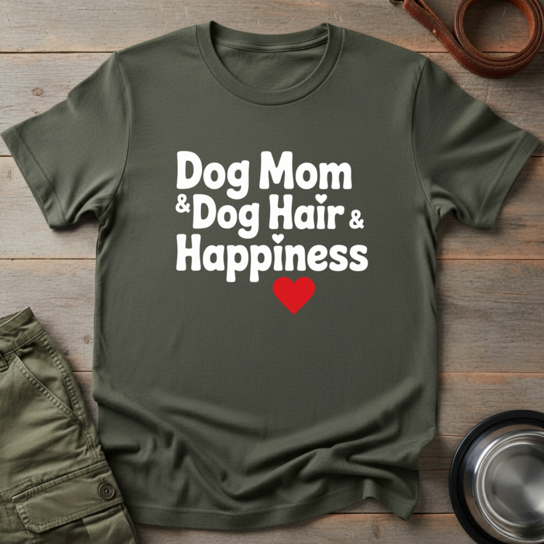 Dog Mom Happiness Tee