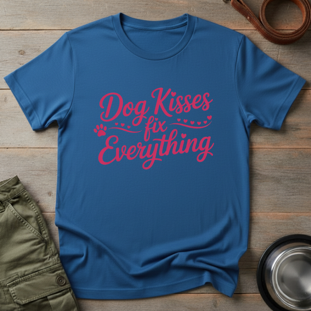 Dog Kisses Fix Everything Tee