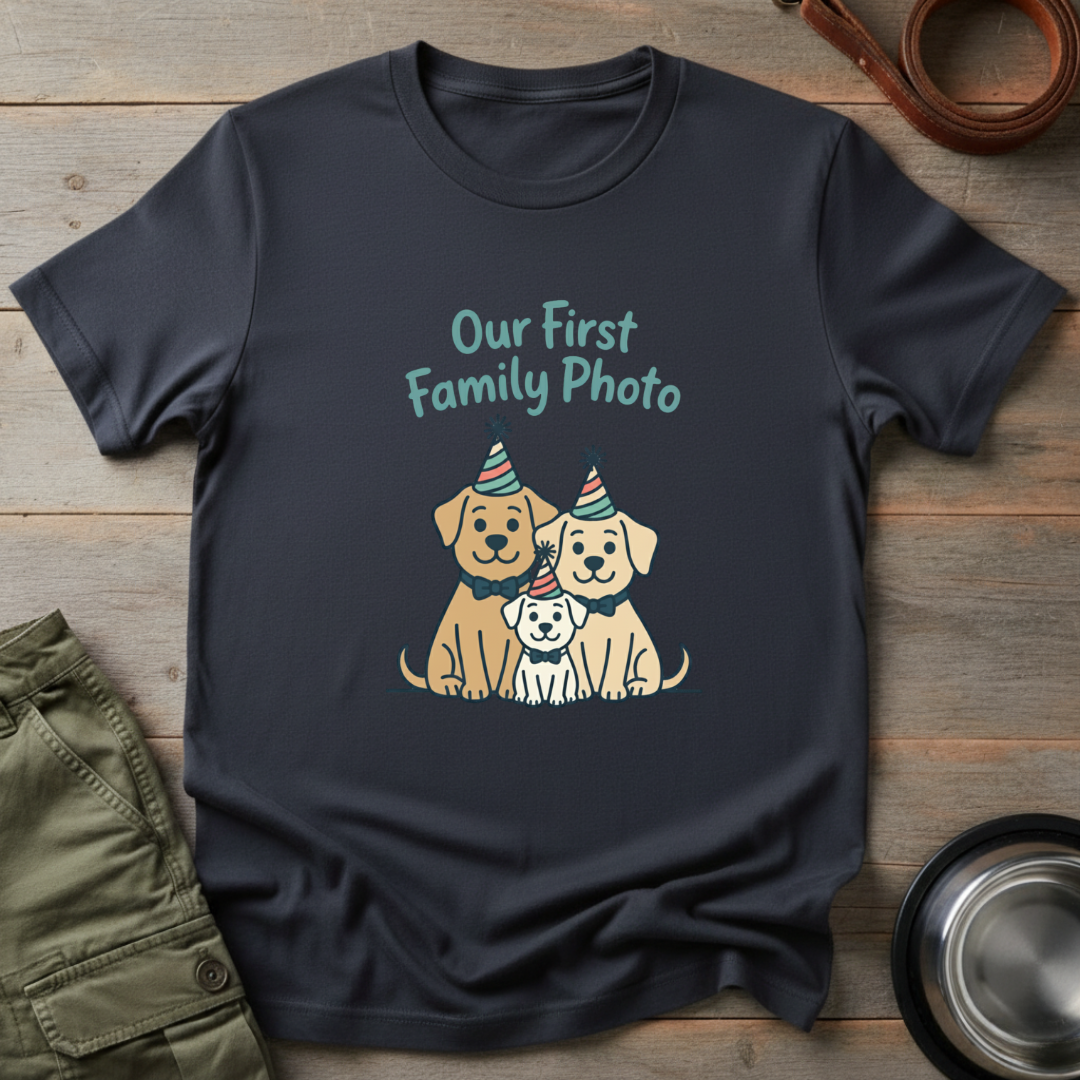 First Family Photo Tee