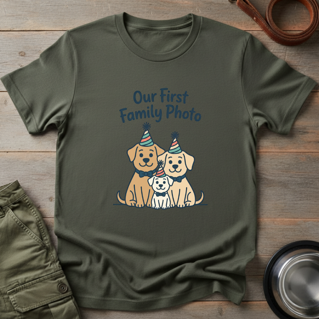 First Family Photo Tee