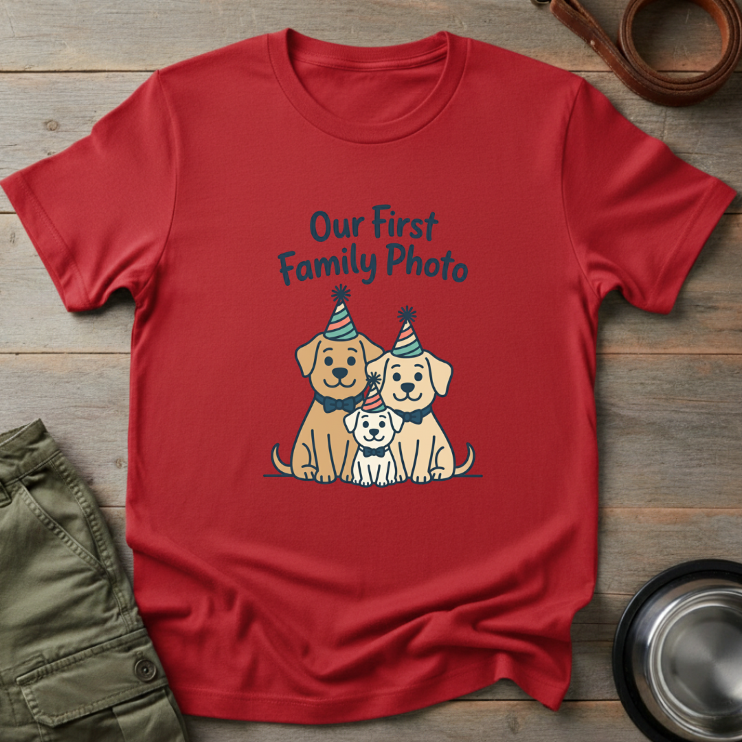 First Family Photo Tee