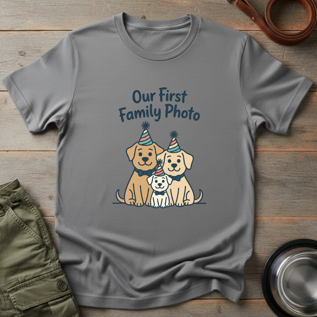 First Family Photo Tee