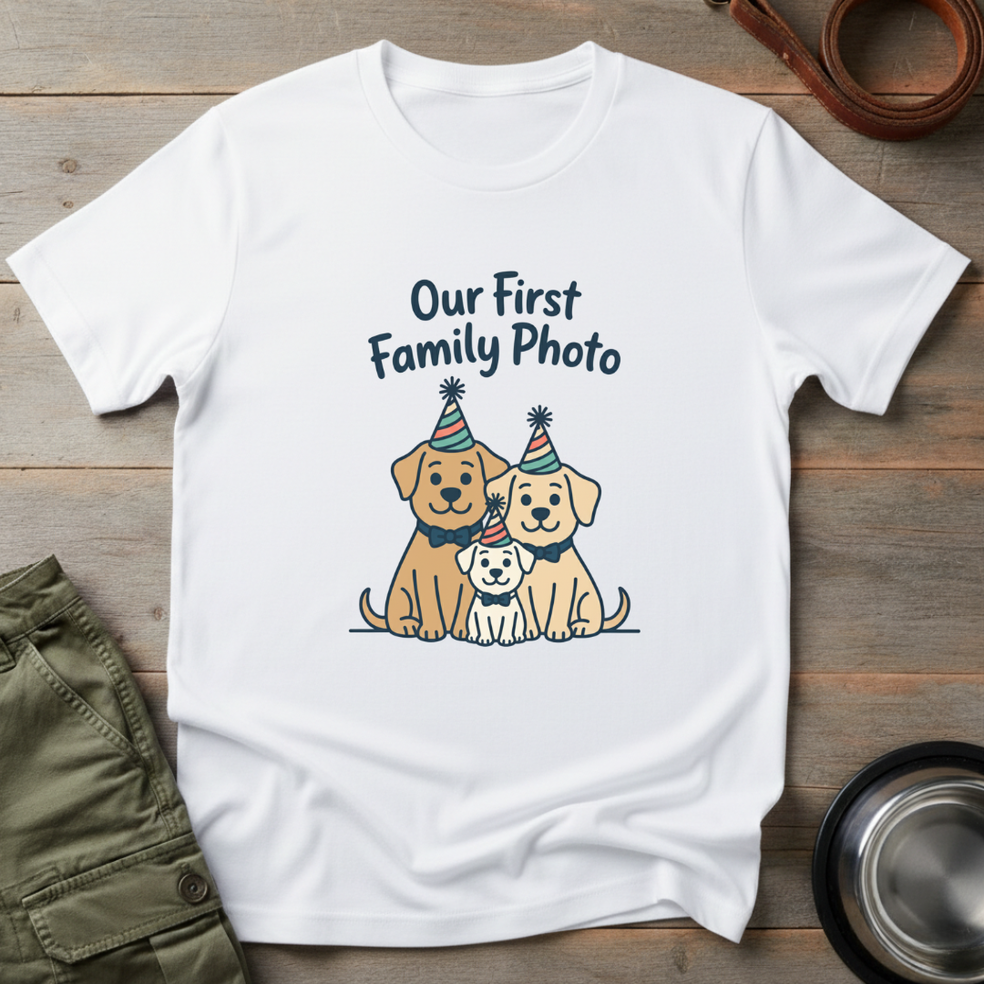 First Family Photo Tee