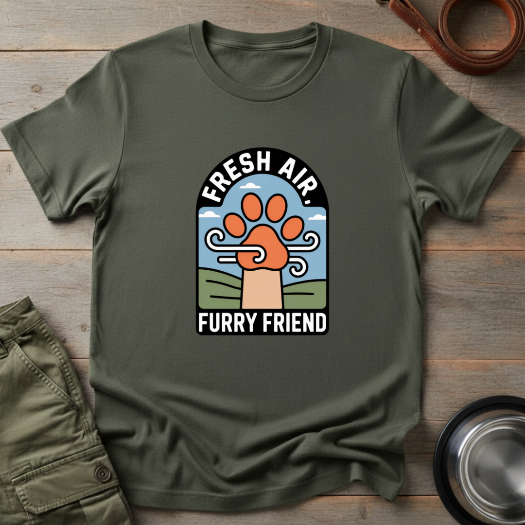 Fresh Air, Furry Friend Tee