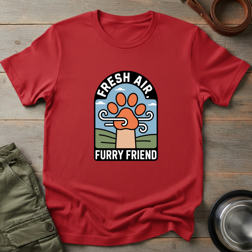 Fresh Air, Furry Friend Tee