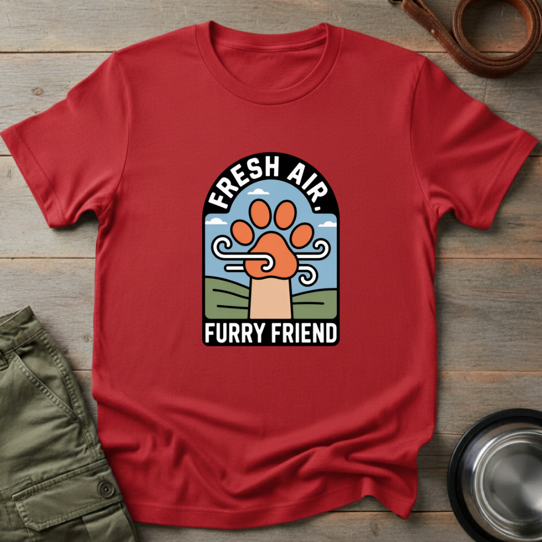 Fresh Air, Furry Friend Tee