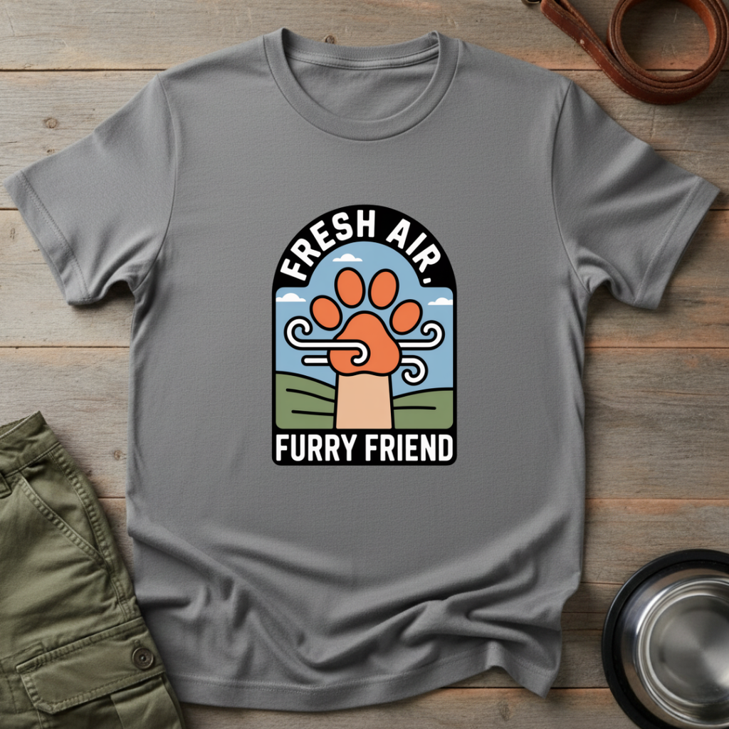 Fresh Air, Furry Friend Tee