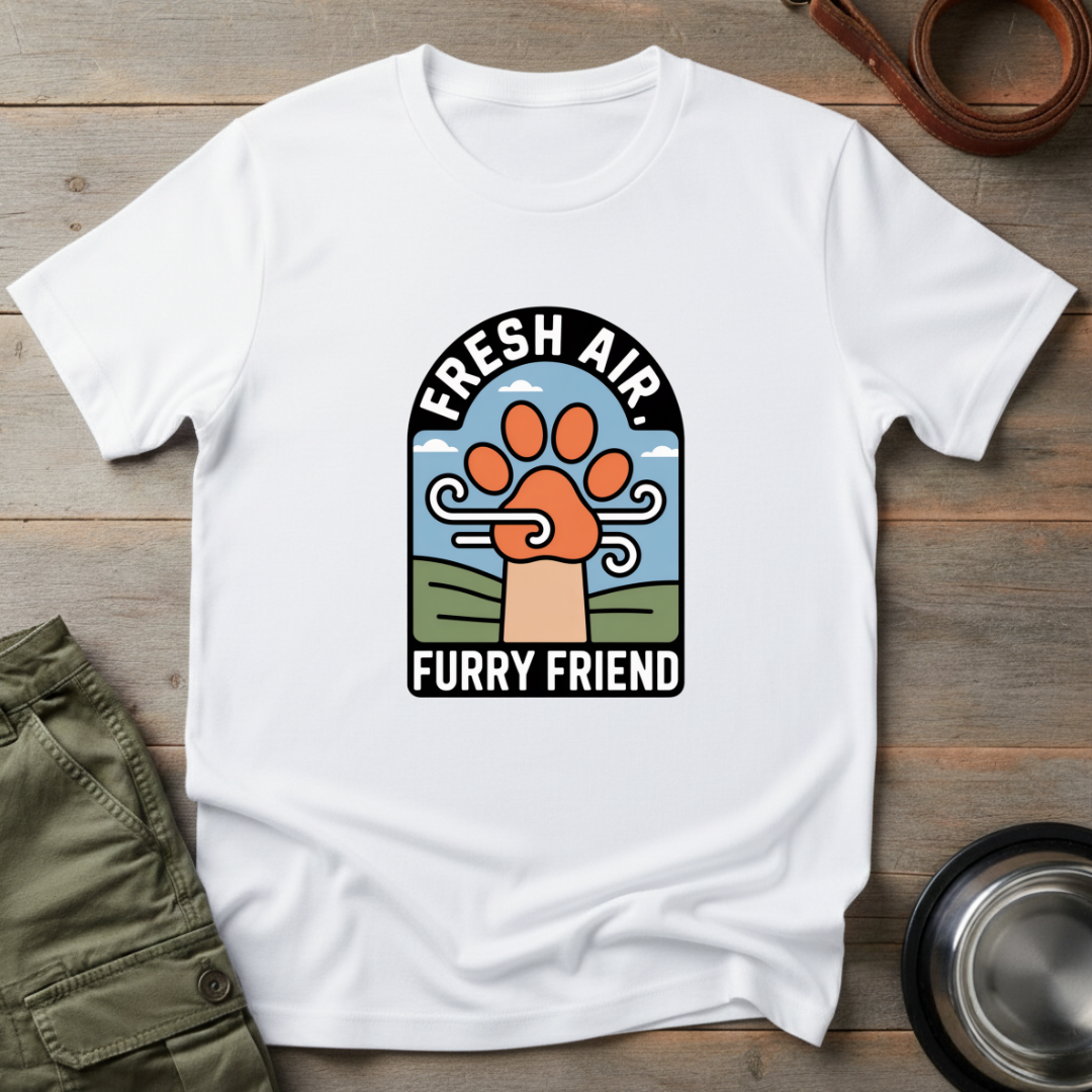 Fresh Air, Furry Friend Tee