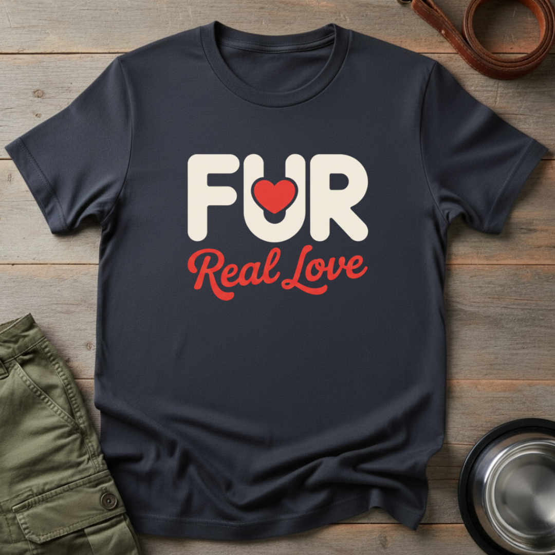 Fur Is Real Love Tee