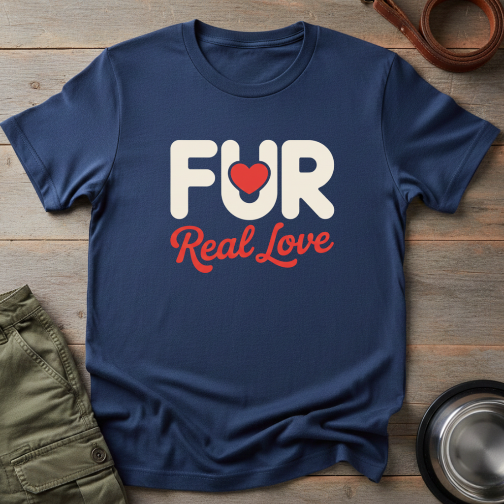 Fur Is Real Love Tee
