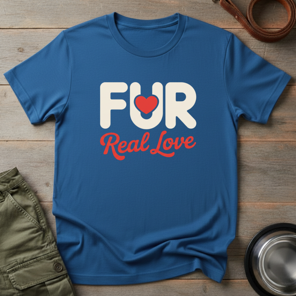 Fur Is Real Love Tee