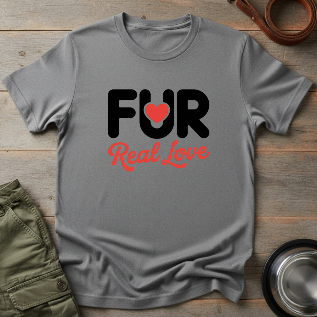 Fur Is Real Love Tee