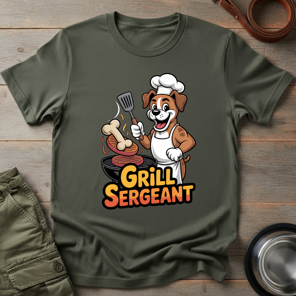 Grill Sergeant Pup Tee