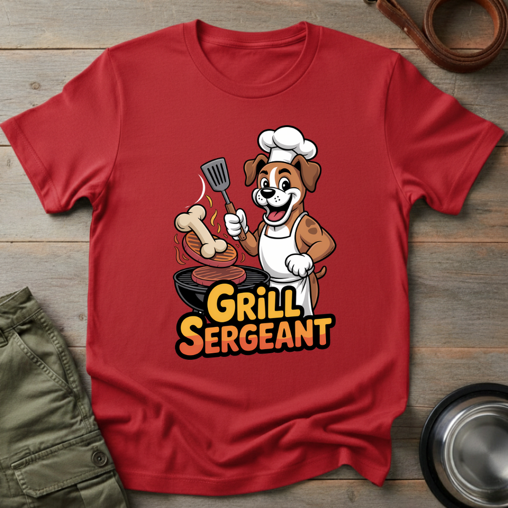 Grill Sergeant Pup Tee