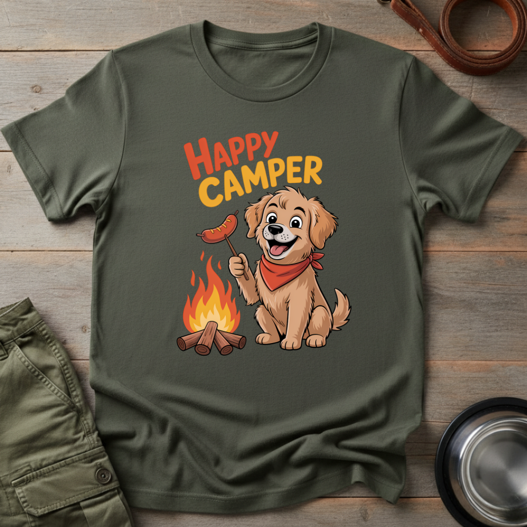 Happy Camper Pup Tee