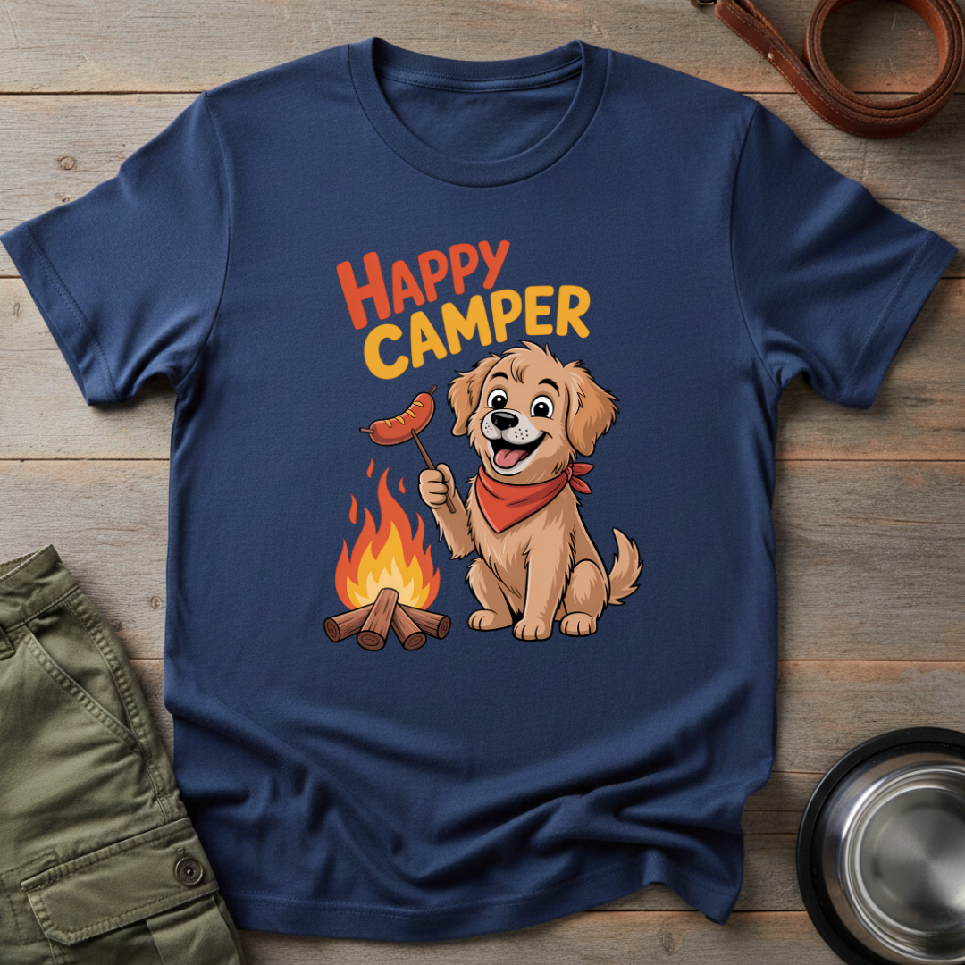 Happy Camper Pup Tee