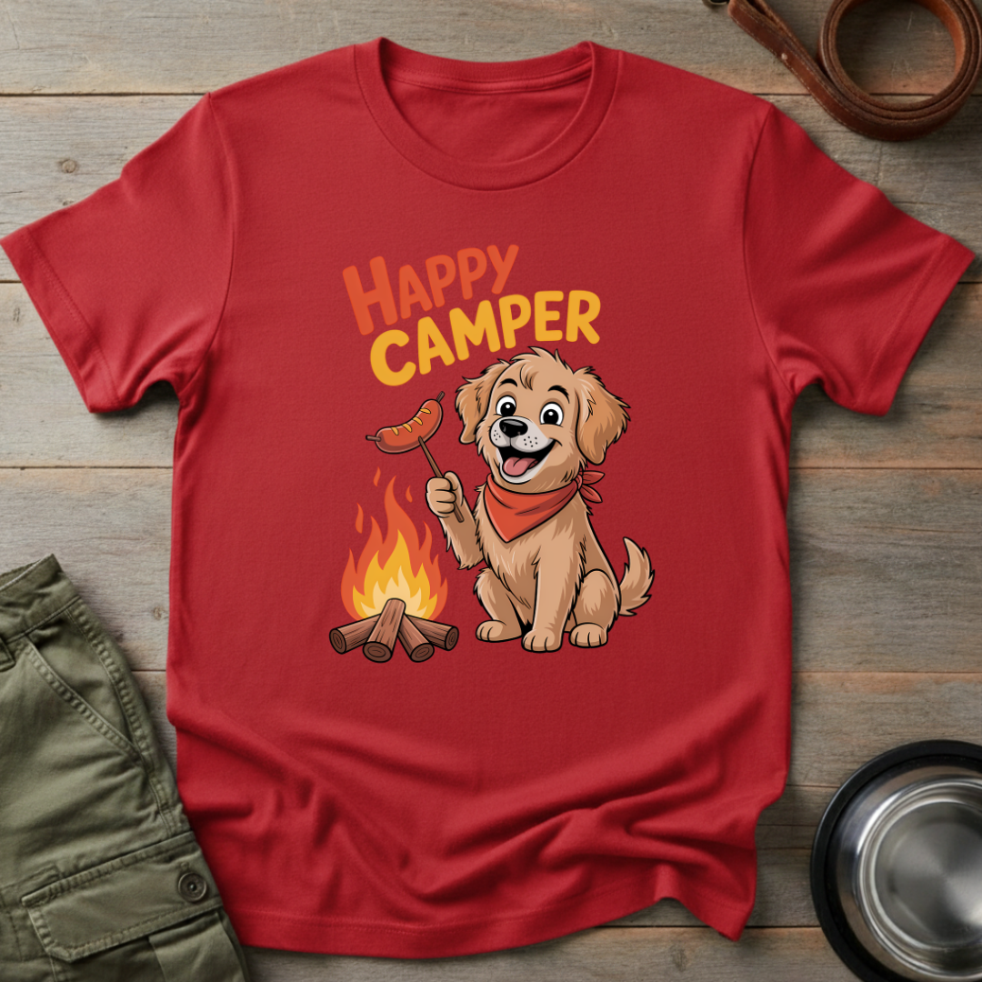 Happy Camper Pup Tee