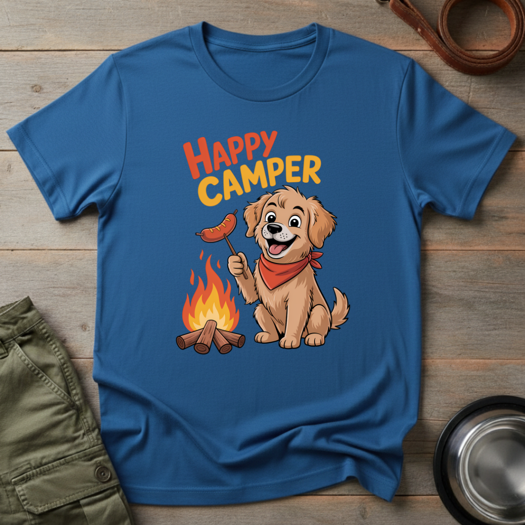 Happy Camper Pup Tee