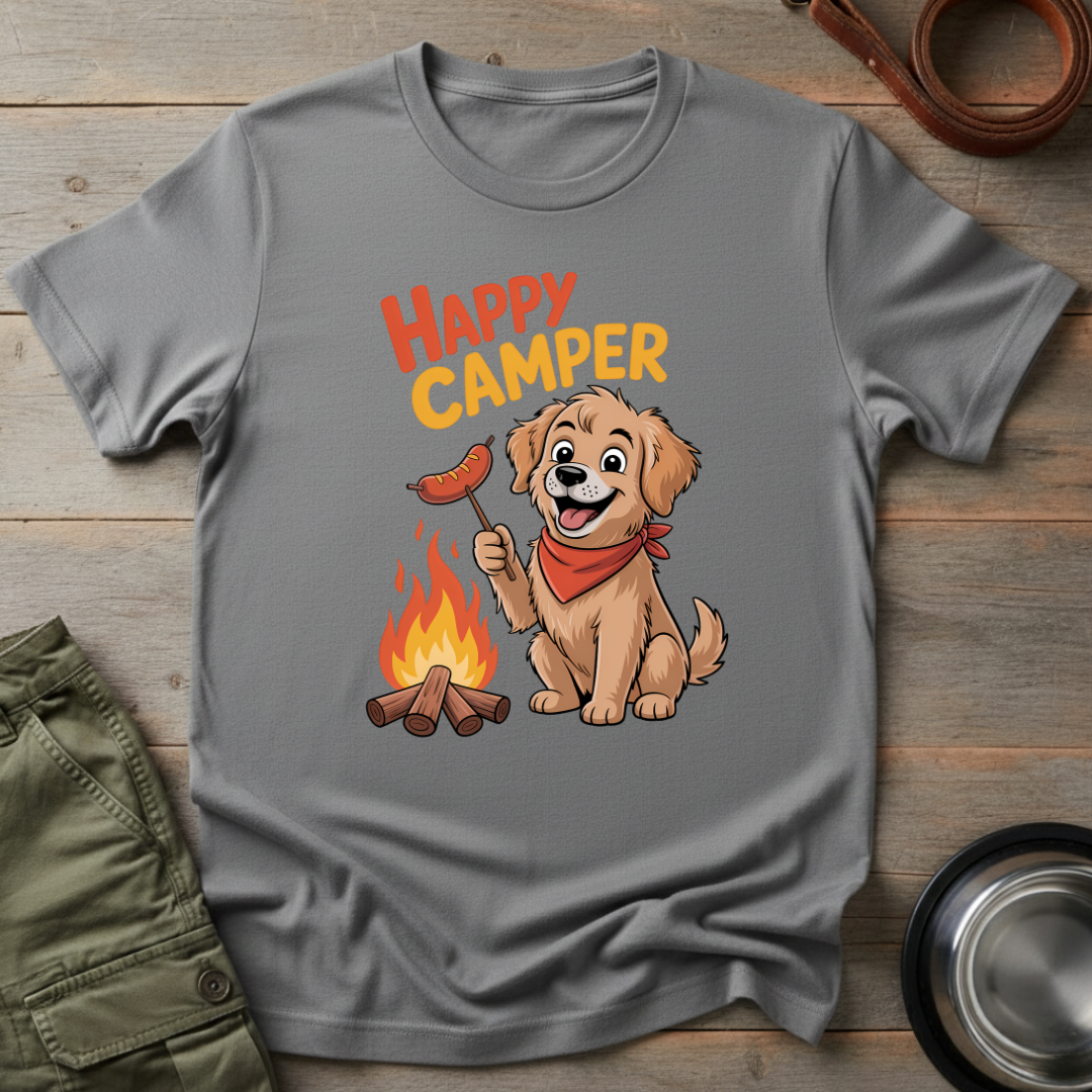Happy Camper Pup Tee