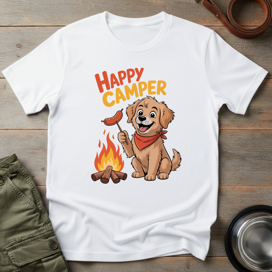 Happy Camper Pup Tee