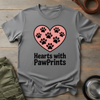 Hearts with Pawprints Tee