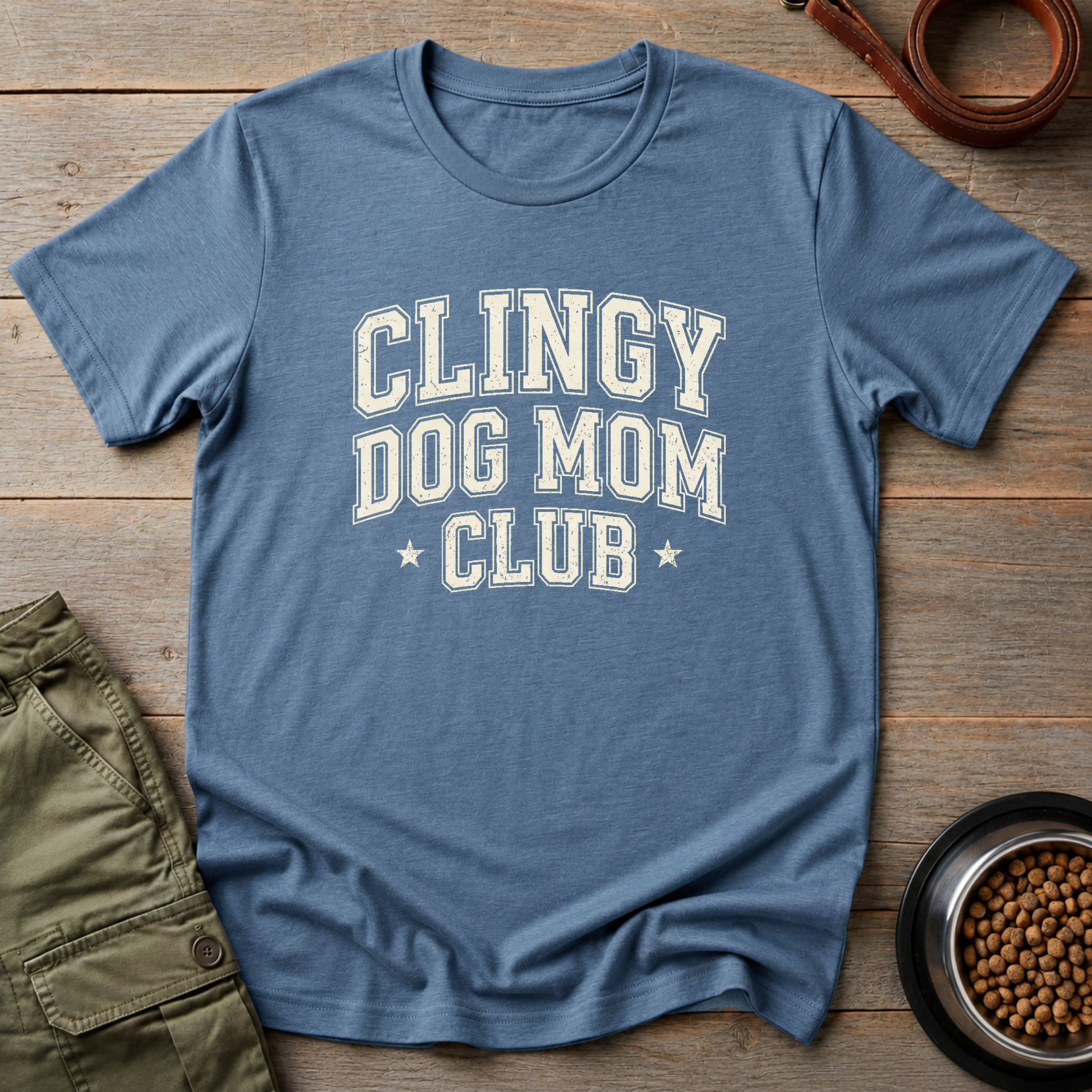 Clingy Dog Mom Club Tee