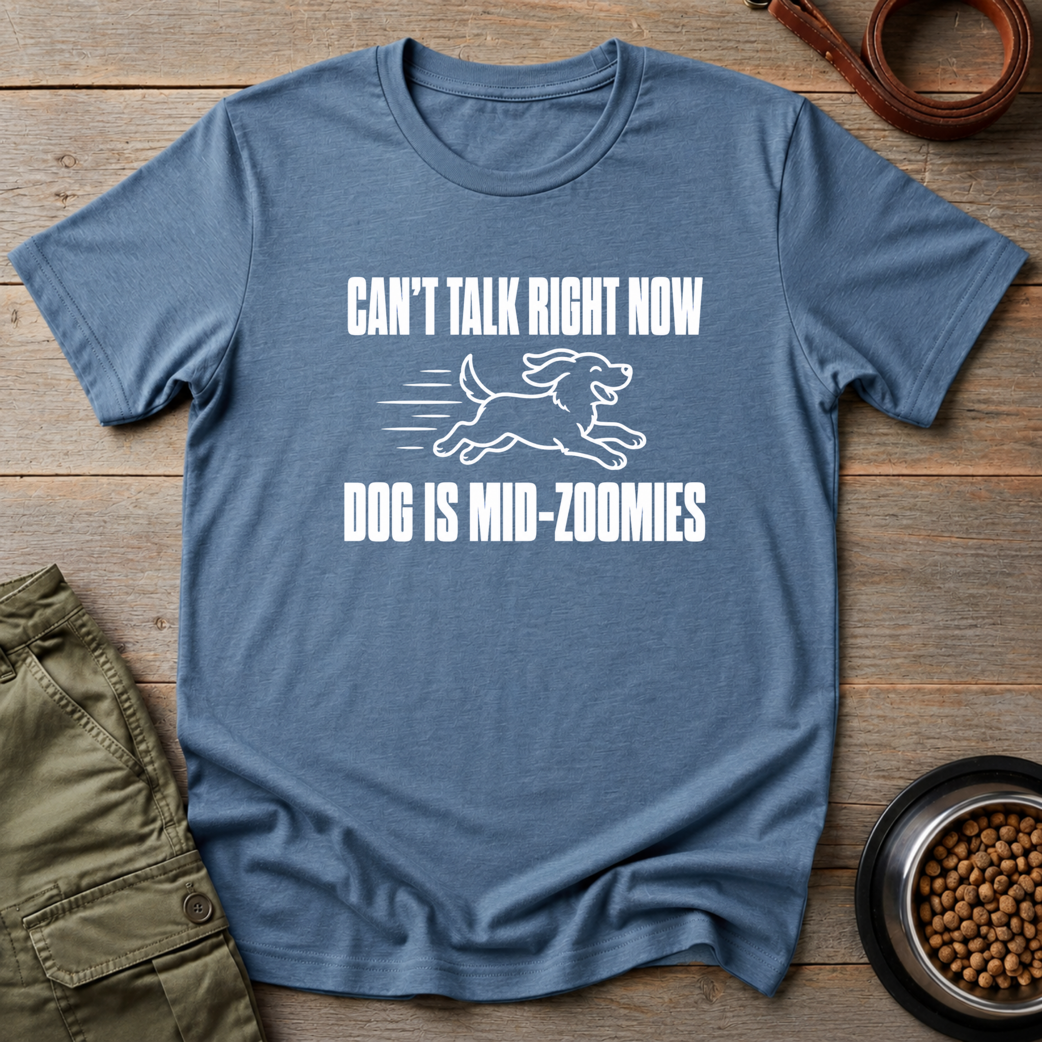 Dog Is Mid-Zoomies Vintage Tee