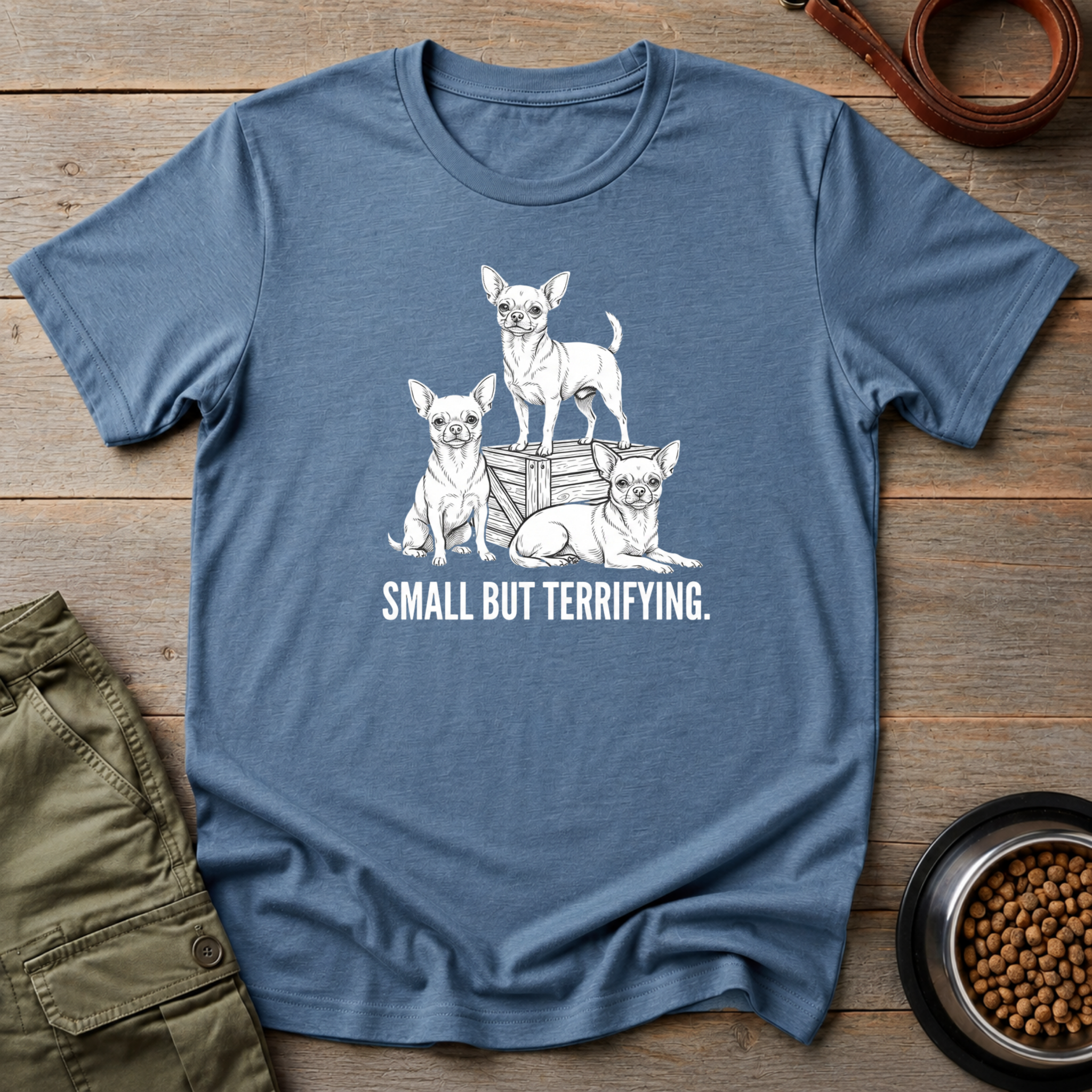 Chihuahua Small But Terrifying Tee