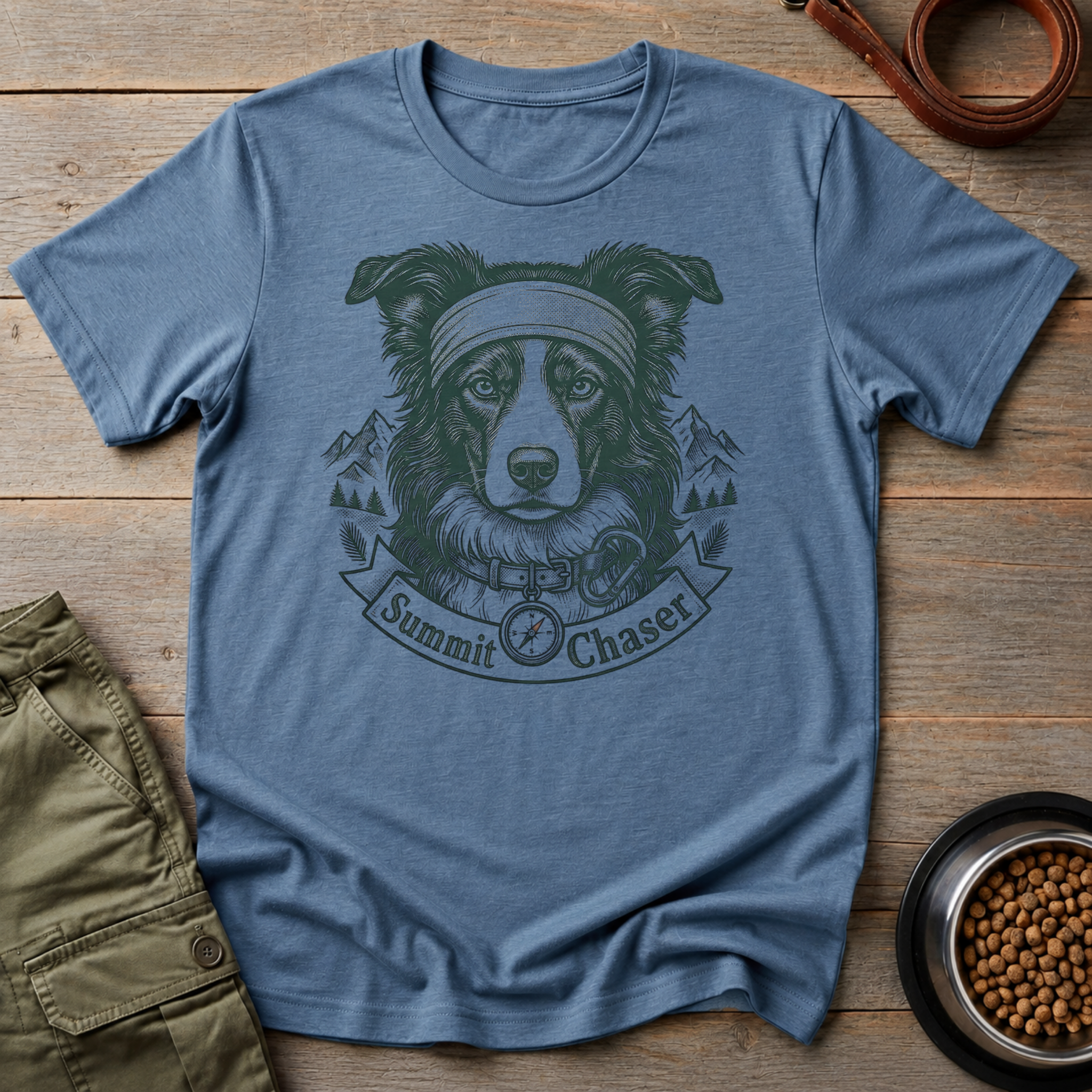 Border Collie Summit Chaser Tee