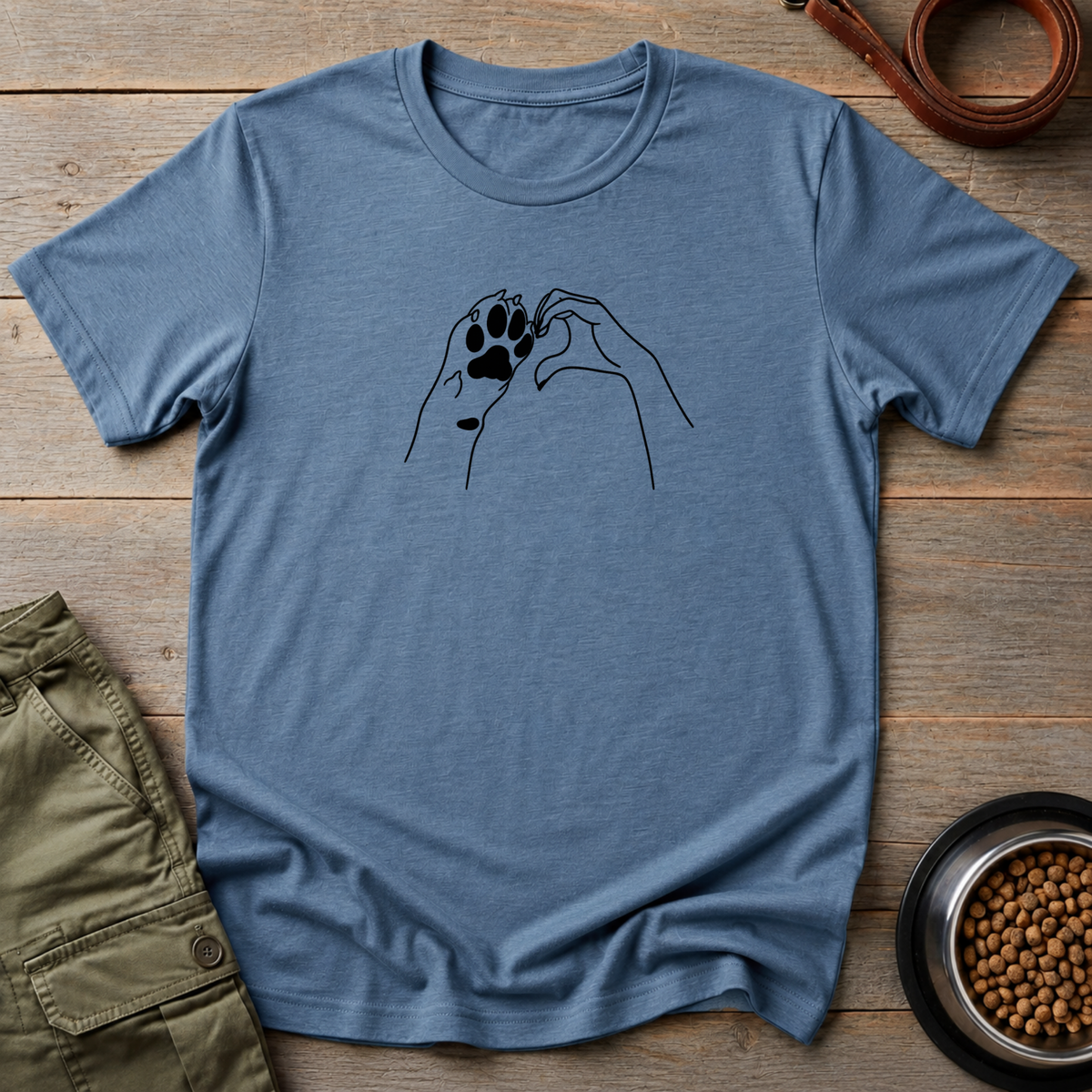 Paw Heart Gesture Tee