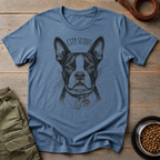 Boston Terrier The City Explorer Tee