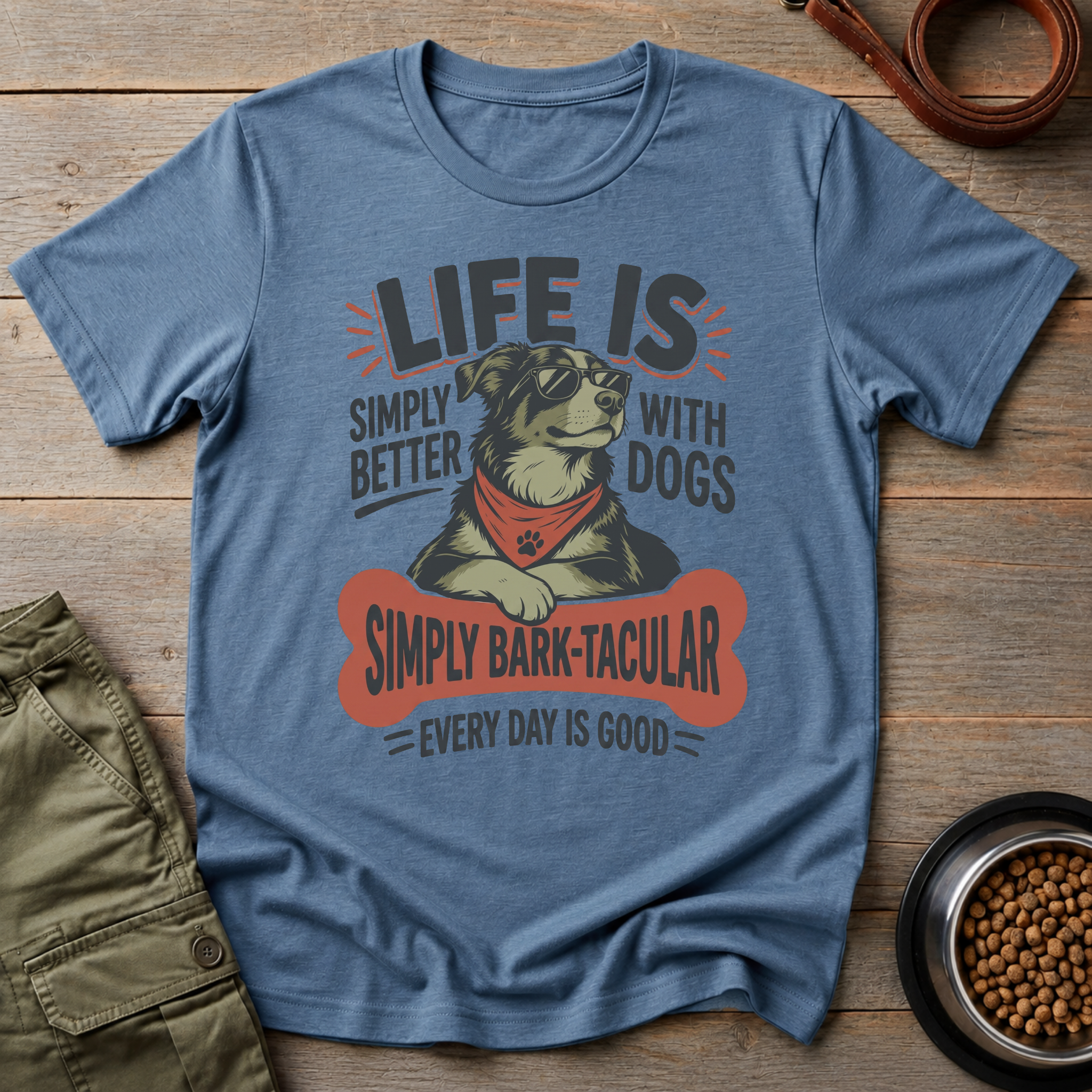 Life Is Better with Dogs Tee