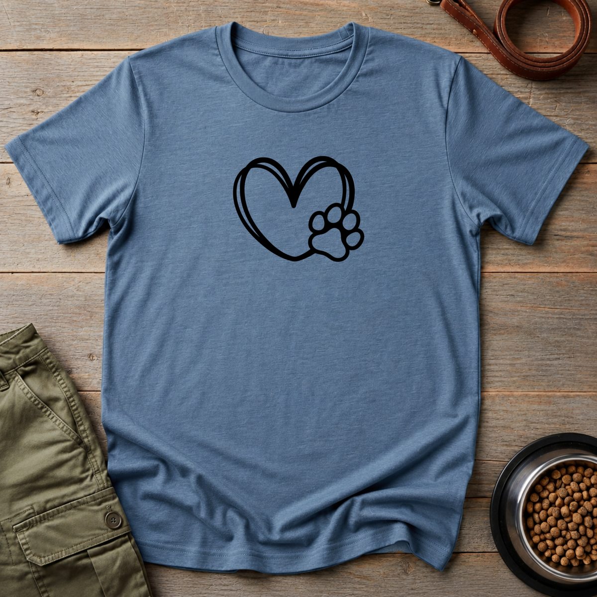 Paw Heart Love Tee
