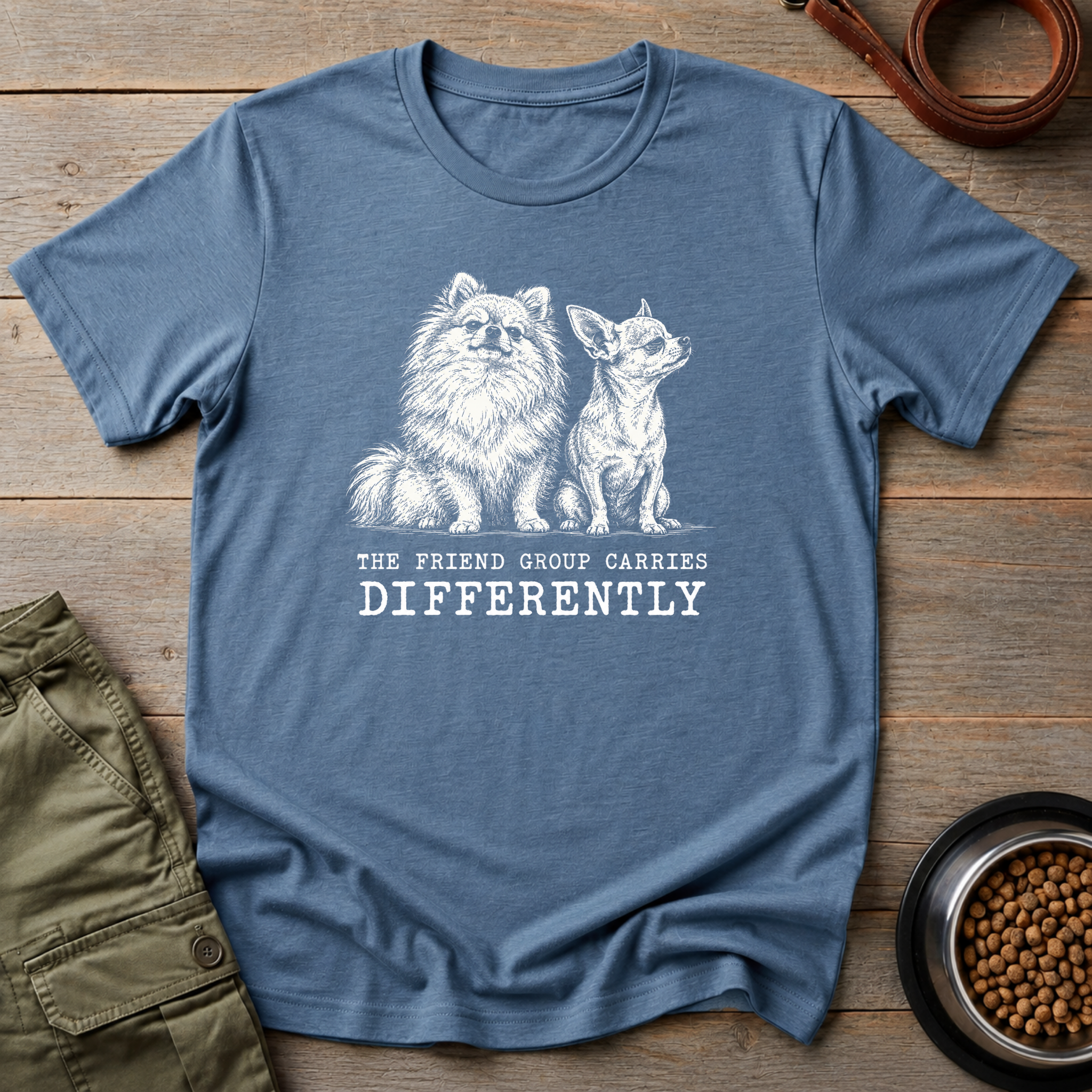 The Friend Group Carries Differently Tee