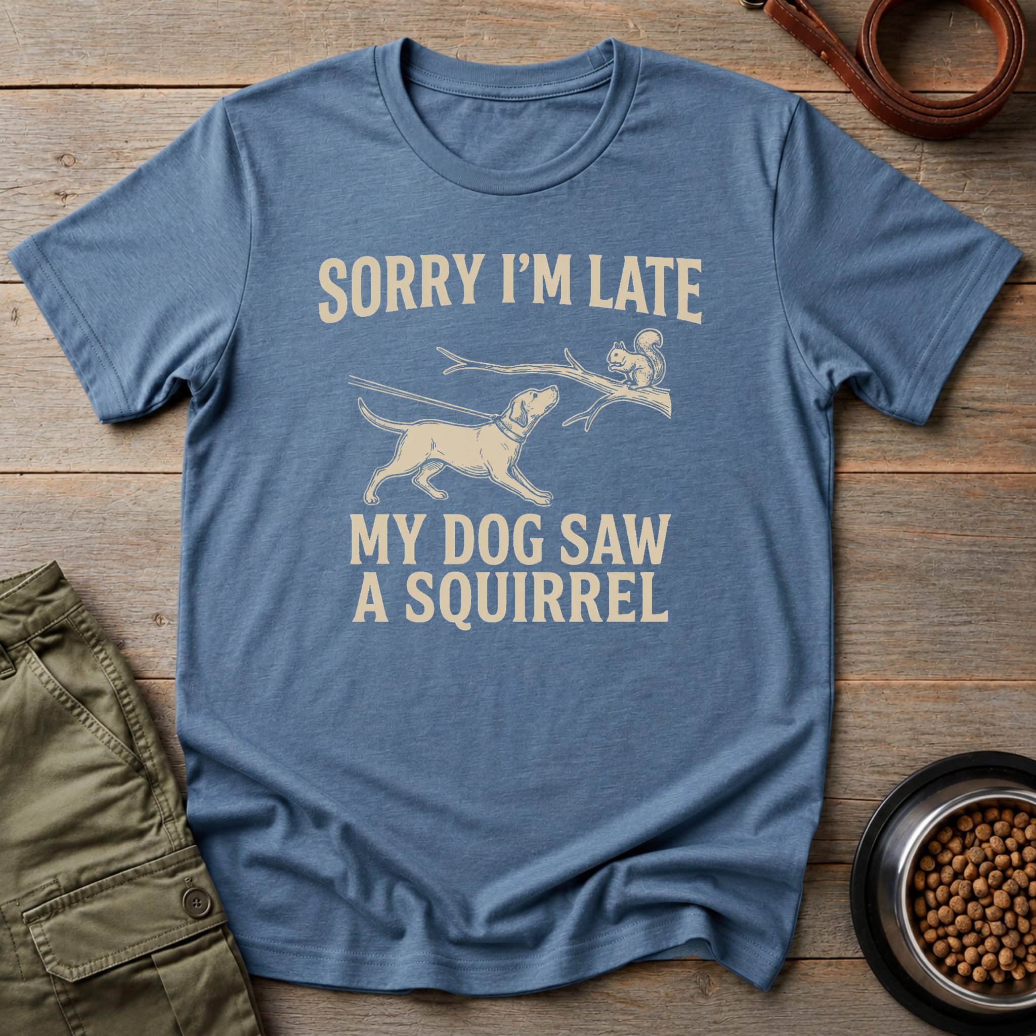 My Dog Saw A Squirrel Tee