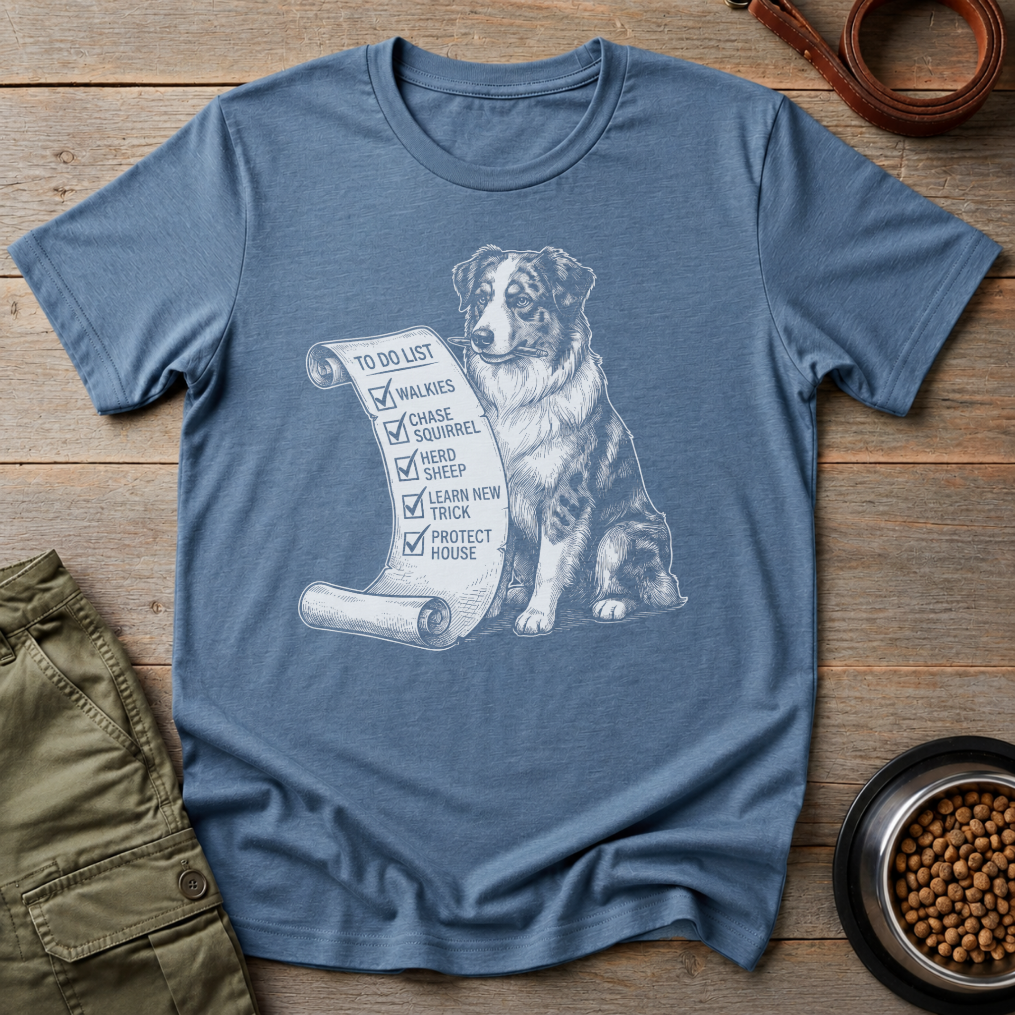 Australian Shepherd I Already Did It Tee
