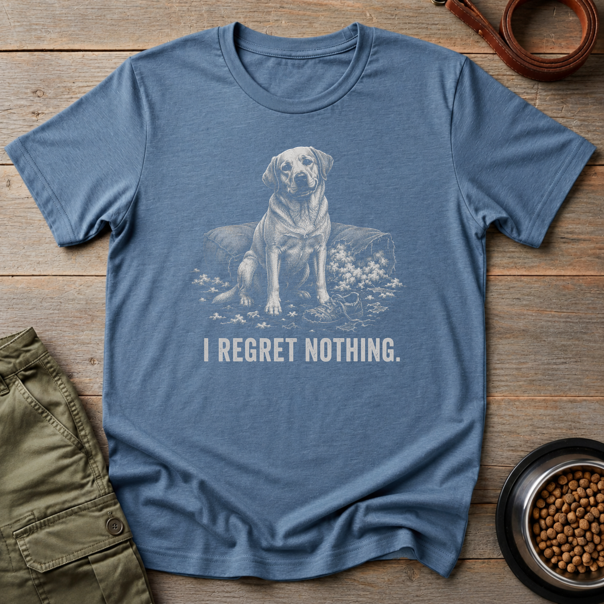 Labrador Retriever I Regret Nothing Tee