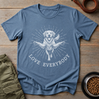 Golden Retriever Love Everybody Tee