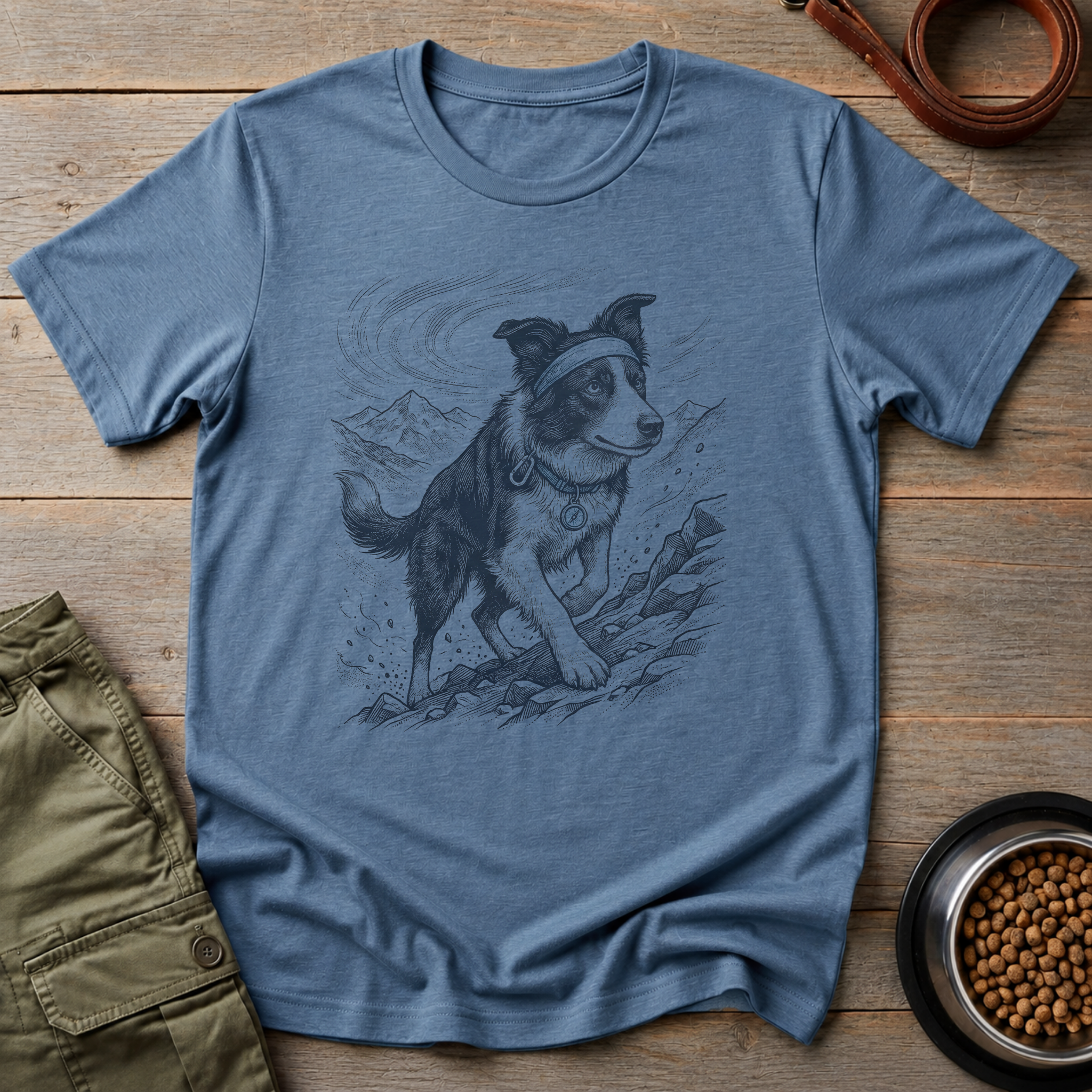 Border Collie The Summit Chaser Tee