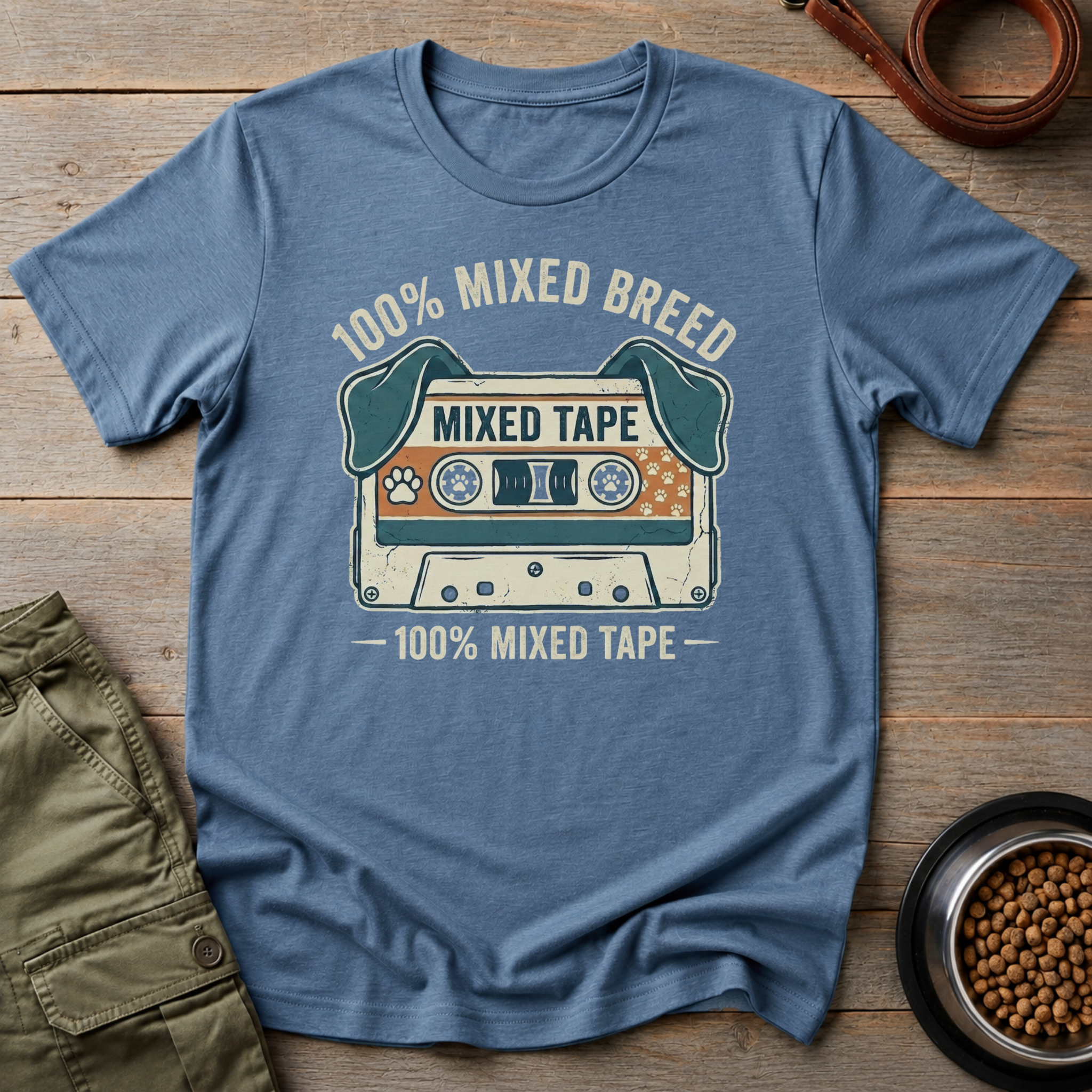 Mixed Breed Mixed Tape Tee
