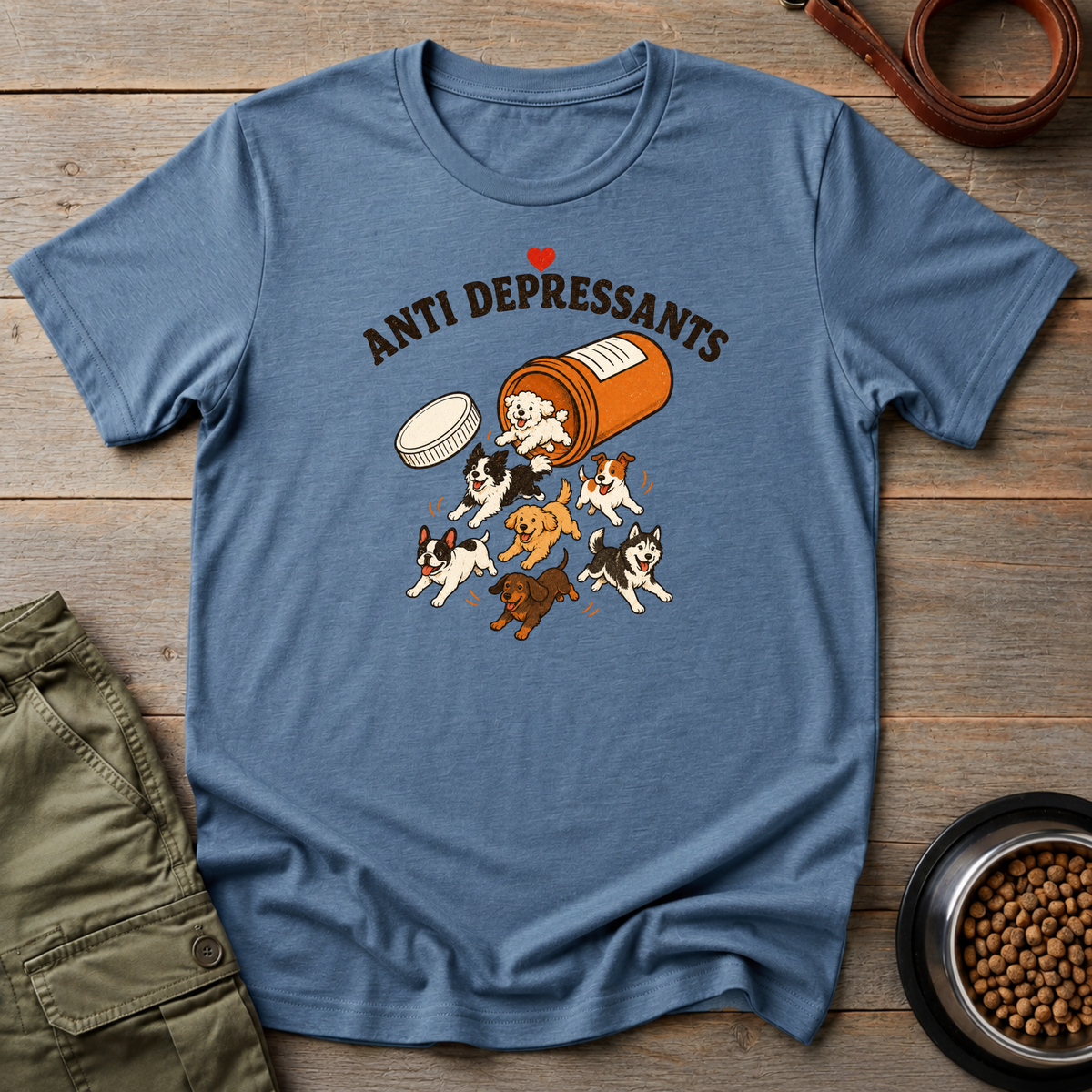 Anti Depressants Dogs Tee