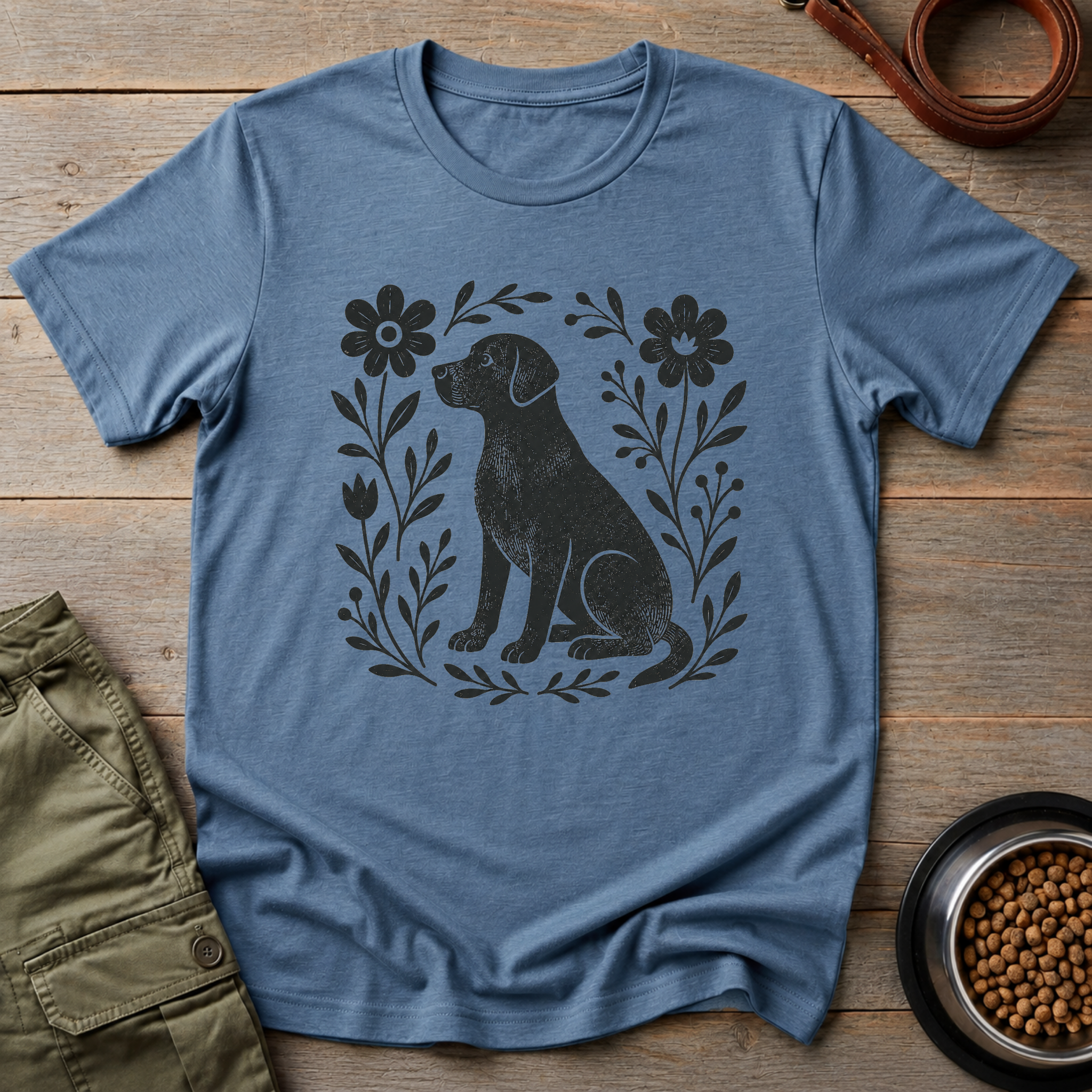 Cottagecore Dog Tee