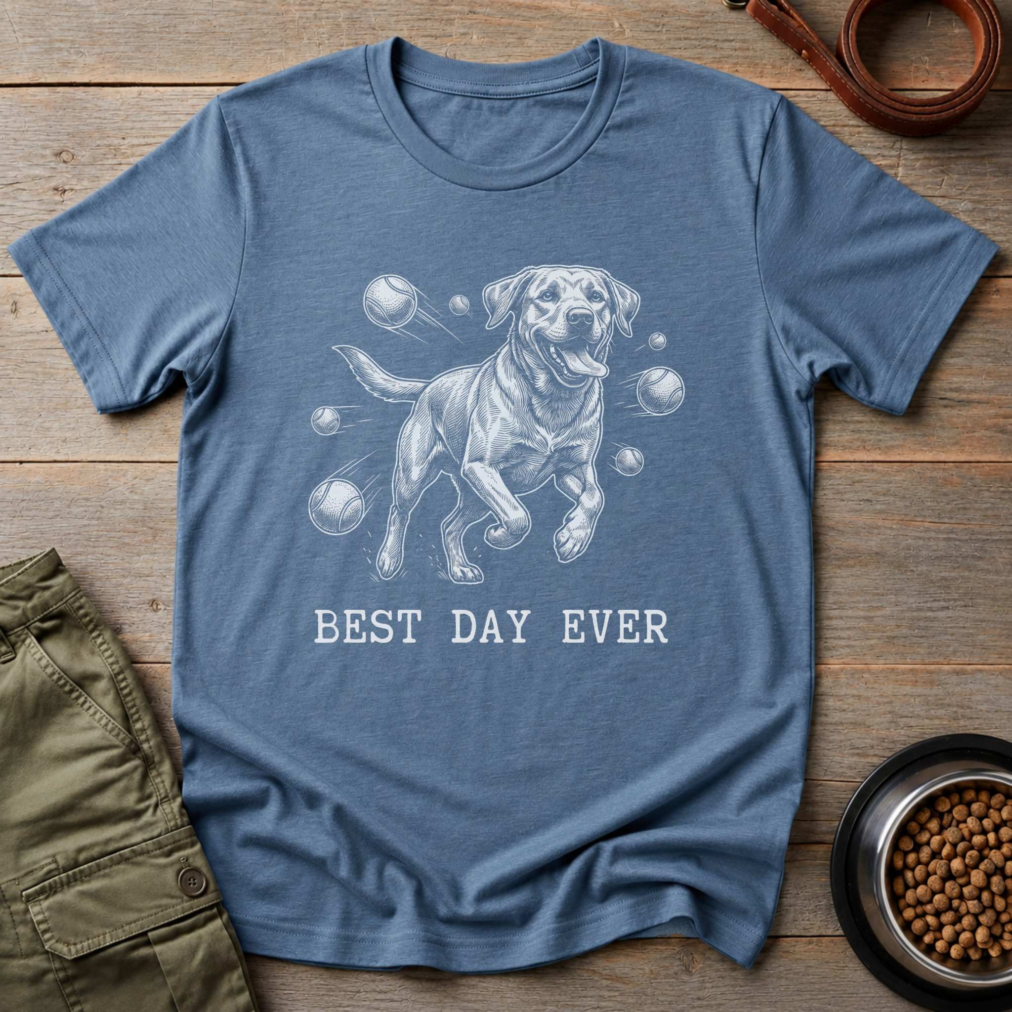 Labrador Retriever Best Day Ever Tee
